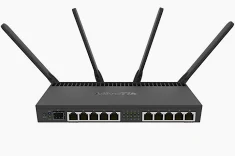 MikroTik RB4011 router rack mount